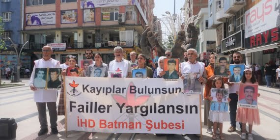 Kayıp yakınlarının Batman’daki eylemi 527. haftayı ardında bıraktı
