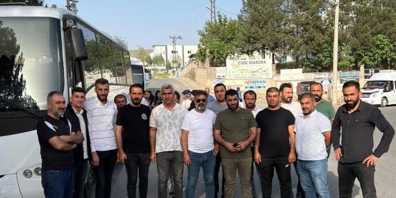 Servis şoförlerinden ‘zarar ediyoruz’ protestosu