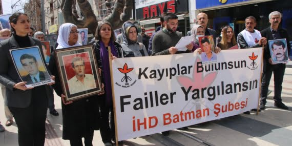 Kayıp yakınları 523. haftada kayıplarını sordu