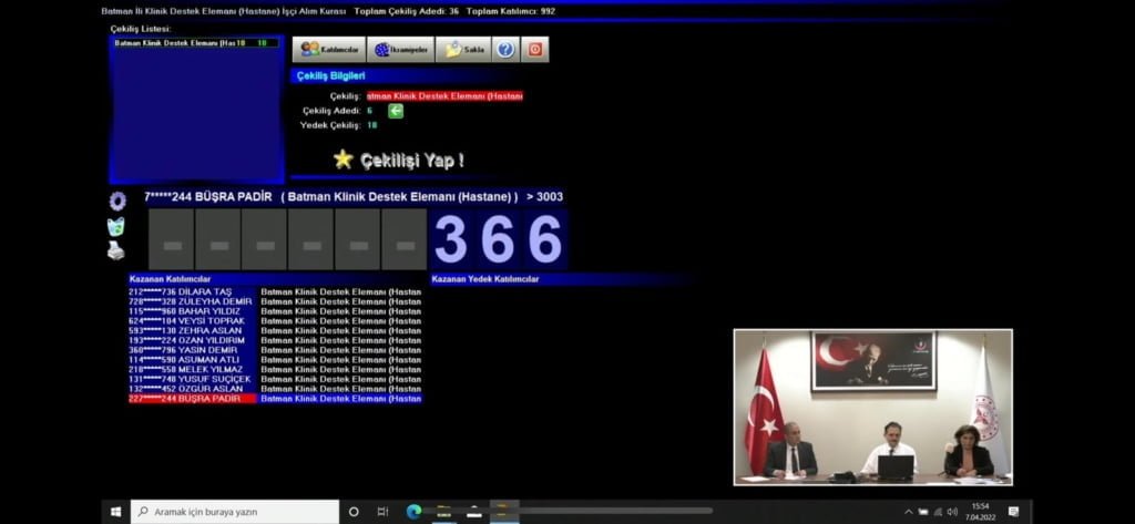 Sağlık Bakanlığı kurasının Batman sonuçları açıklandı: İşte isimleri çıkanlar...
