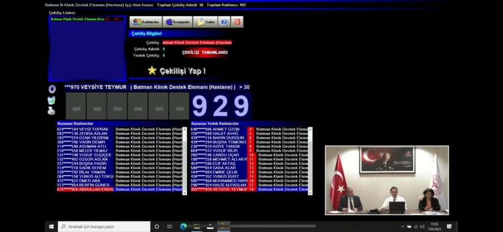Sağlık Bakanlığı kurasının Batman sonuçları açıklandı: İşte isimleri çıkanlar...