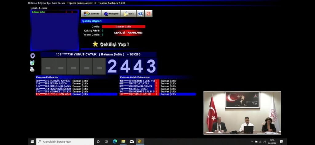 Sağlık Bakanlığı kurasının Batman sonuçları açıklandı: İşte isimleri çıkanlar...