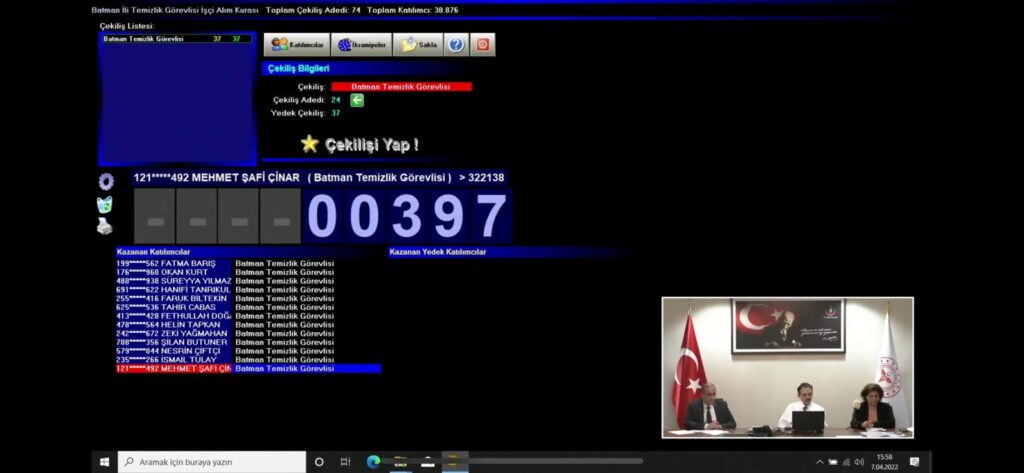 Sağlık Bakanlığı kurasının Batman sonuçları açıklandı: İşte isimleri çıkanlar...