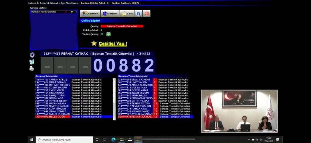 Sağlık Bakanlığı kurasının Batman sonuçları açıklandı: İşte isimleri çıkanlar...
