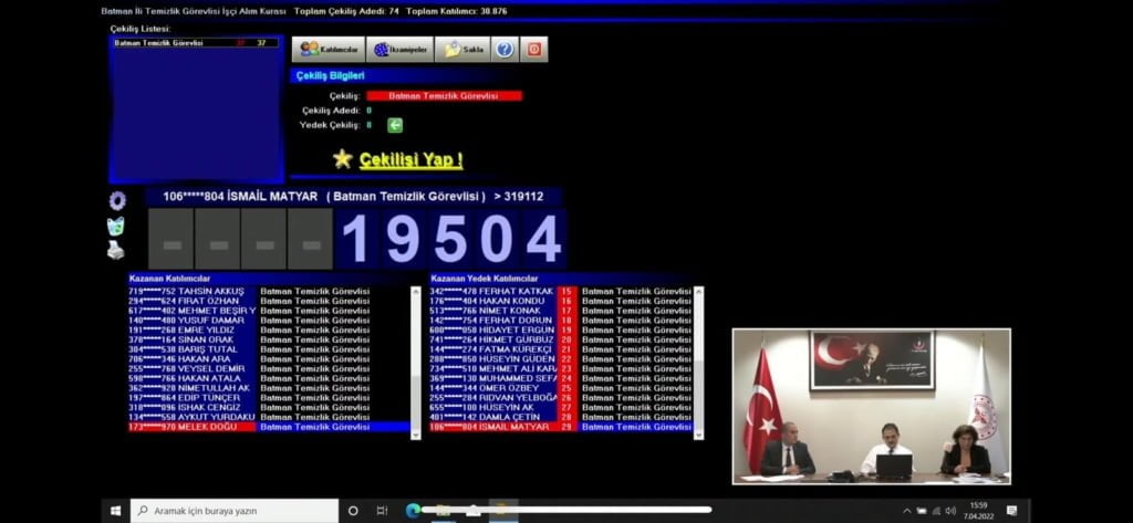 Sağlık Bakanlığı kurasının Batman sonuçları açıklandı: İşte isimleri çıkanlar...