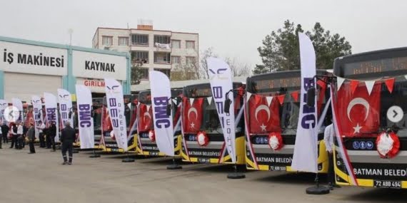 Belediye’den 10’u otobüs, 29 yeni araç