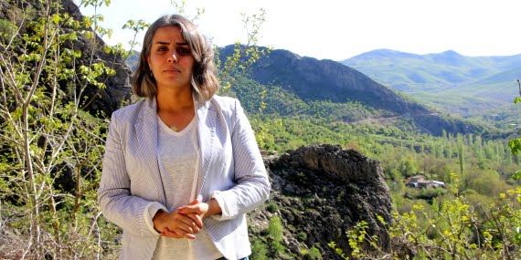 HDP’li vekil Ayşe Acar Başaran Timok köyünden konuştu