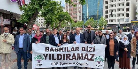 HDP Batman: Milletvekilimize yapılan tehdit milyonlarca insanın iradesine dönük bir saldırıdır