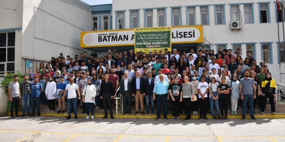 Batman’da “Kim Korkar ki Matematikten” Matematik Olimpiyatı’nın 7.si düzenlendi
