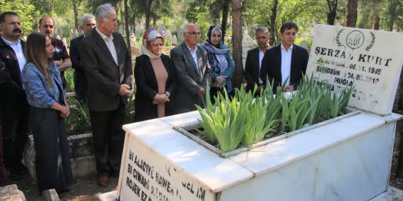 Şerzan Kurt ölümünün 12. yılında mezarı başında anıldı