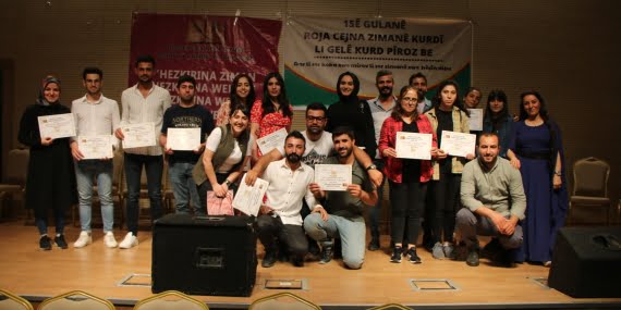 Ari-Der 30 kursiyerine dil sertifikası verdi