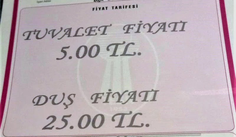 Tuvalete yüzde 43 zam: 5 TL oldu