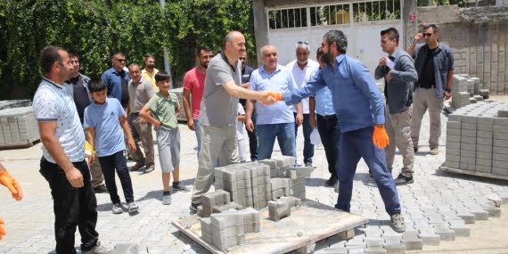 150 bin metrekare parke taşına, 150 bin metrekare parke taşı daha ilave edilecek