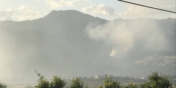 Sason’da çöp yangını rezaleti