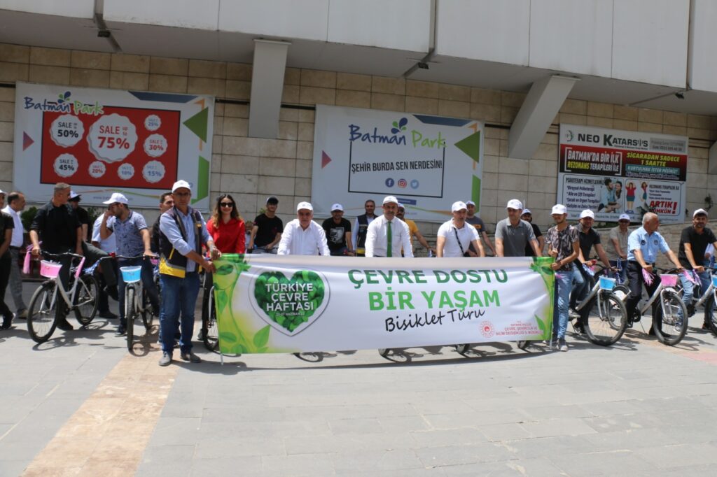 Çevre dostu bir yaşam için pedal çevirdiler
