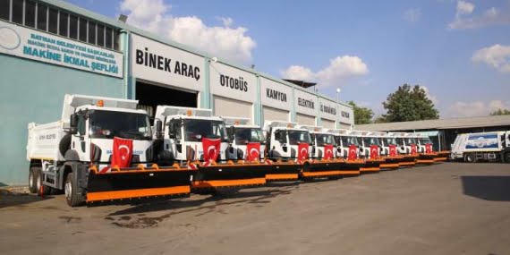 Belediye 13 yeni araç alımı gerçekleştirdi