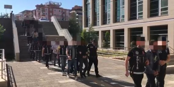 Batman’da 14 uyuşturucu satıcısı tutuklandı