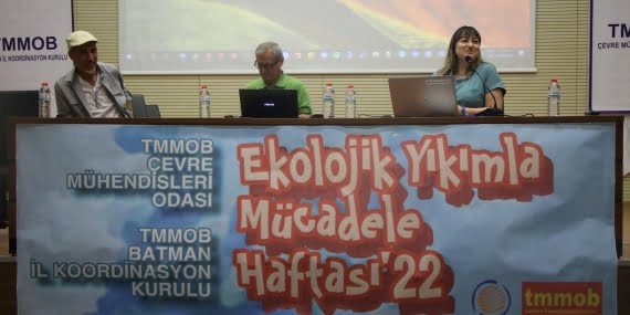 “Sermayeye hizmet amaçlı doğaya vahşi bir şekilde saldırılıyor”