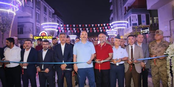 Kekik, Susam ve Lavanta sokaklarının açılışı gerçekleştirildi