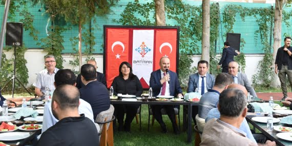 Vali Canalp, Batman basınını kahvaltıda ağırladı