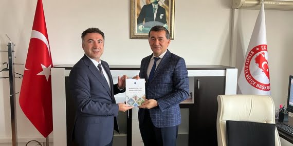 Rektör Demir Cumhurbaşkanlığı Strateji ve Bütçe Başkanlığında görüşmelerde bulundu