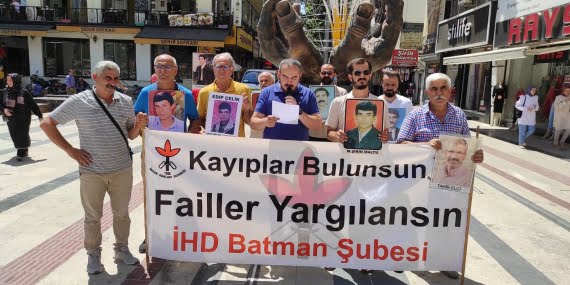 “Kayıplar bulunsun, failler yargılansın” eylemi 541. haftada sürdü