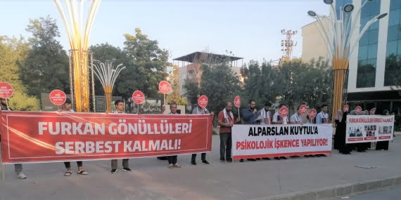 Furkan Gönüllüleri’nden Atatürk Parkı’nda basın açıklaması