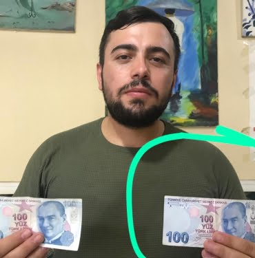 100 tl emrah aydın