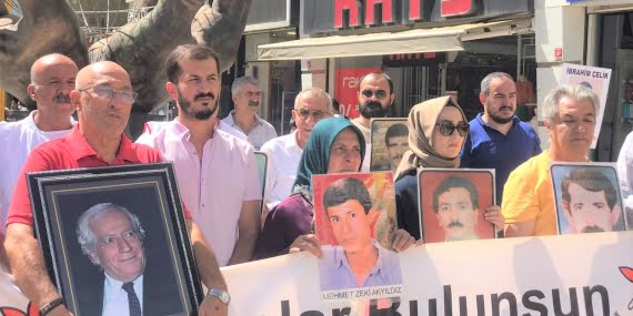Kayıp yakınları ve İHD 546. haftada Musa Anter’in faillerini sordu