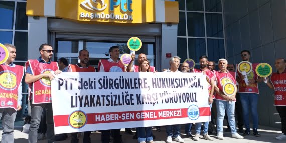 HABER-SEN PTT’deki sürgünlere karşı Batman’dan Ankara’ya yürüyüş başlattı