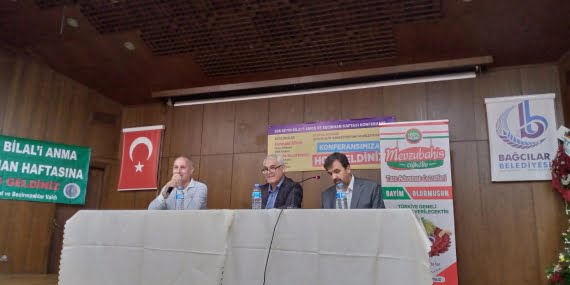 Seyid Bilal anma haftası kapsamında ilk kez İstanbul’da anıldı