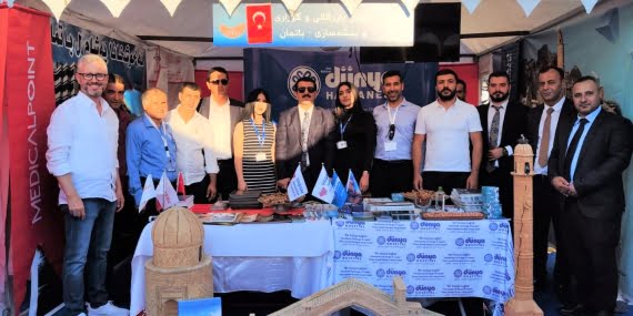 Batman Duhok’ta düzenlenen turizm fuarında yerini aldı