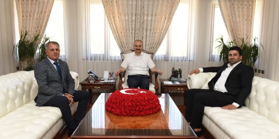 SOCAR’dan Vali Canalp’a ziyaret