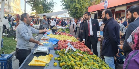 Pazar gezisine çıkan Müjdeci: Ekonomiyi kısa sürede düzeltiriz