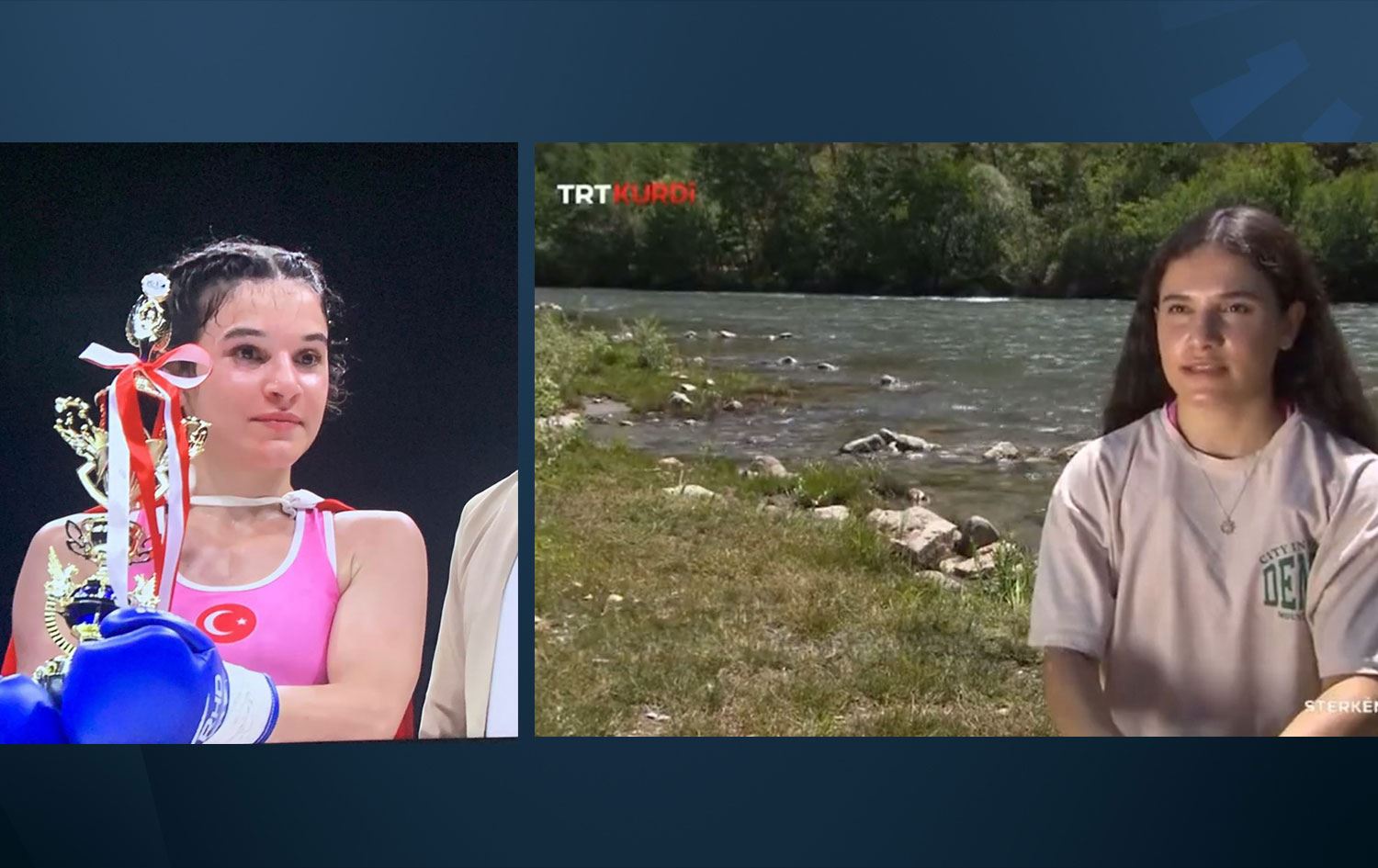 TRT Kurdi'de konuştuğu Kürtçe ile gündem olan sporcudan açıklama