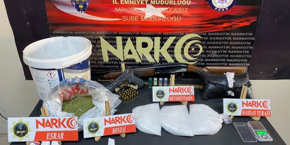 Batman merkezli 6 ilde uyuşturucu operasyonu: 25 gözaltı