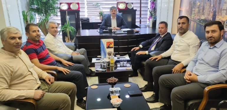 SGK İl Müdürü, Çiftçi’yi Ziyaret Etti