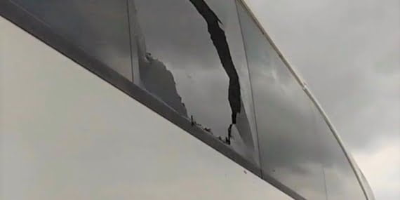 Bursa otoyolunda Batman otobüsüne taşlı saldırı