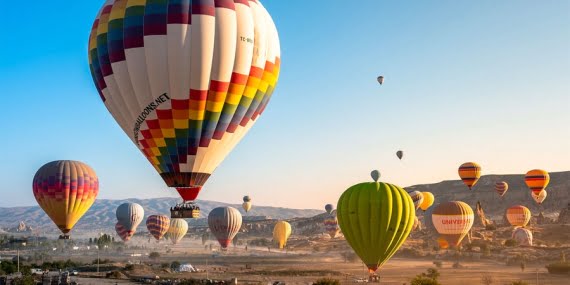 Kapadokya’da yapılan balon turlarının fiyatları 4 bin liraya yükseldi