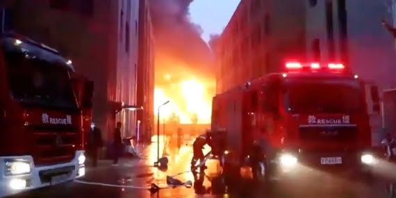 Çin’de kimya fabrikası yandı: 36 ölü