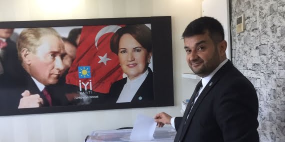 İYİ Parti Batman Merkez İlçe başkanı değişti