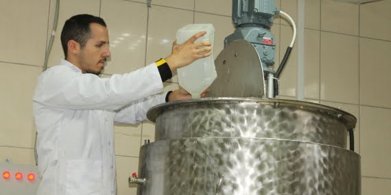 Batman Üniversitesi sabun üretimine başladı