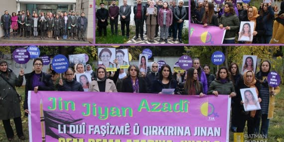 Batmanlı kadınlar 25 Kasım’da şiddete karşı ortak mücadele vurgusu yaptı