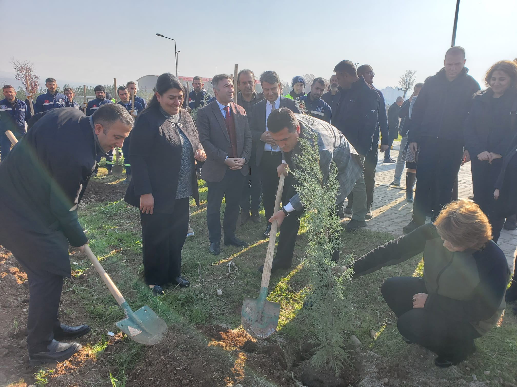 Hayatını kaybeden sağlık çalışanları anısına 5 bin fidan dikildi Hayatını kaybeden sağlık çalışanları anısına 5 bin fidan dikildi