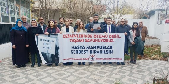 Batman’da bulunan cezaevlerinde yaşanan ihlallere dikkat çektiler