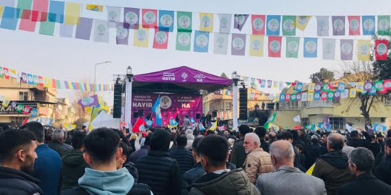 HDP'den Batman'da 'Savaşa ve yoksulluğa hayır' mitingi HDP’den Batman’da ‘Savaşa ve yoksulluğa hayır’ mitingi