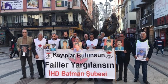 Batman’da 561. haftada İsmail Bahçeci’nin akıbeti soruldu