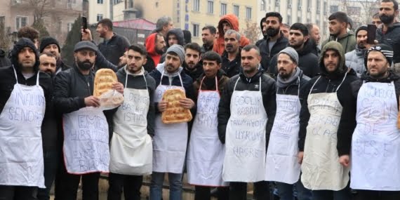 Diyarbakır’da fırın işçileri iş bıraktı