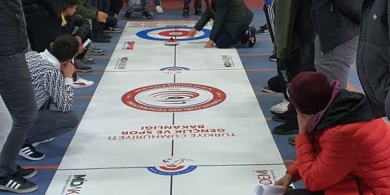 Curling Gençler İl Şampiyonası sona erdi