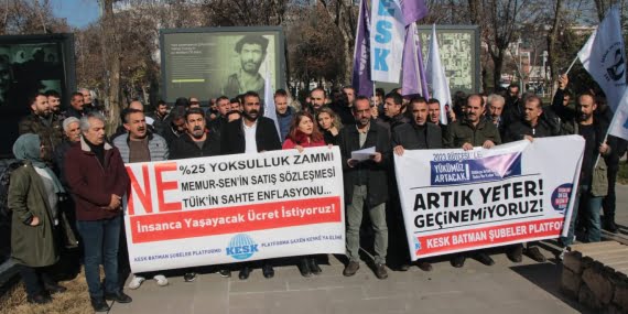 Batman Demokrasi Platformu’ndan ‘zam’ tepkisi